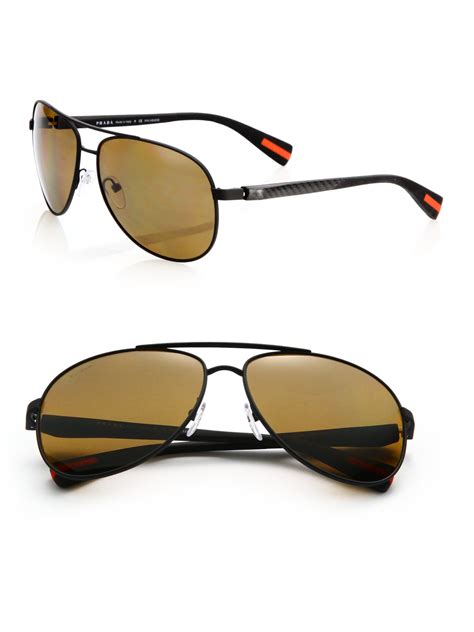 prada polarized sunglasses for men|prada aviator sunglasses men's.